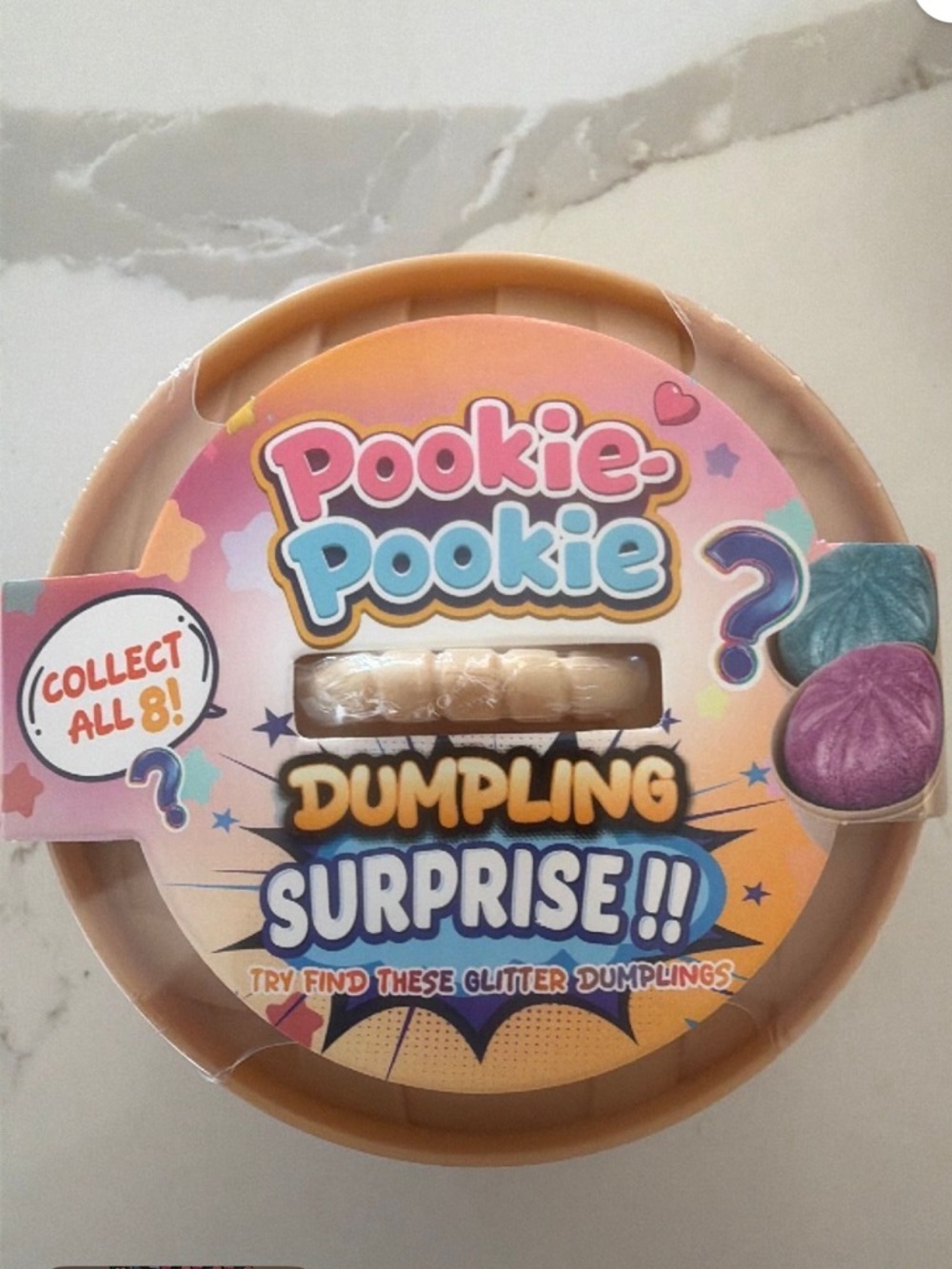 POOKIE POOKIE Tie-Dye Dumpling! 🥟🥢w\ FREE Squishy surprise gift with purchase 🎉